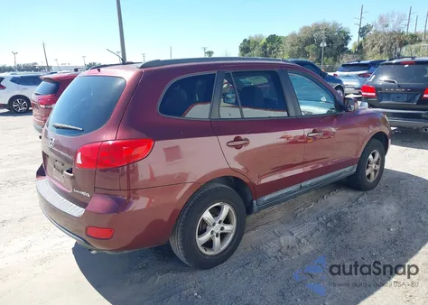 2008 Hyundai Santa Fe Gls z USA, uszkodzony, nr VIN 5NMSG13D18H209056